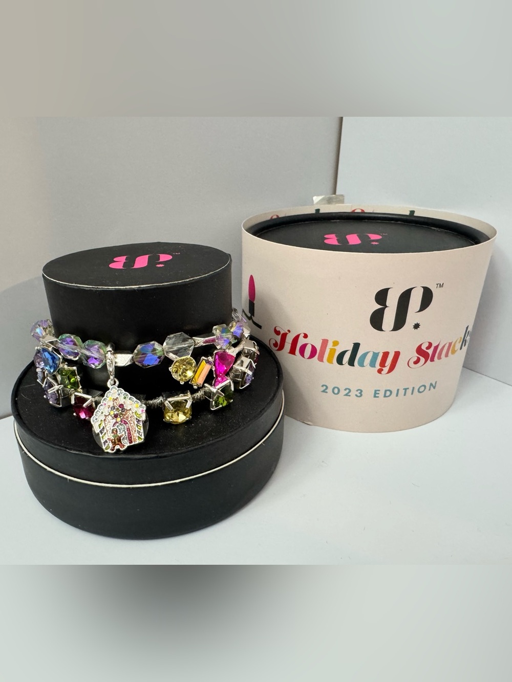 Bomb Party BP 2023 Holiday Stacks, Gumdrops and Lollipops, Unworn.  Multicolor.